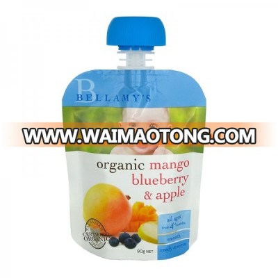 Bellamy's Organic Mango, Blueberry & Apple Ready Baby Food (No Preservatives)